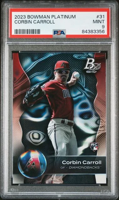2023 Bowman Platinum Corbin Carroll #31 card image