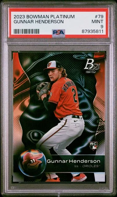 2023 Bowman Platinum Gunnar Henderson #79 card image