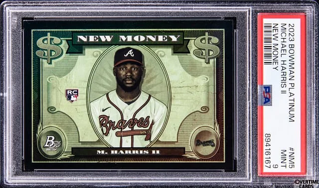 2023 Bowman Platinum Michael Harris II New Money #NM5 card image