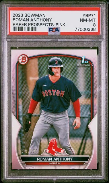 2023 Bowman Roman Anthony Paper Prospects #BP71 card image