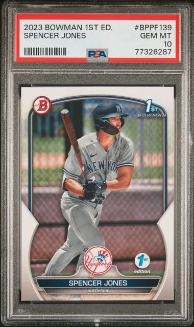 2023 Bowman Spencer Jones 1st Edition #BPPF-139 card image