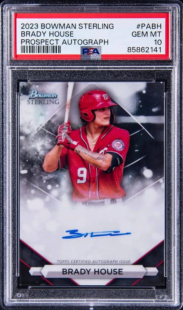 2023 Bowman Sterling Brady House Prospect Autographs Wave #PABH card image