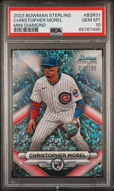 2023 Bowman Sterling Christopher Morel Mini Diamond #BSR31 card image