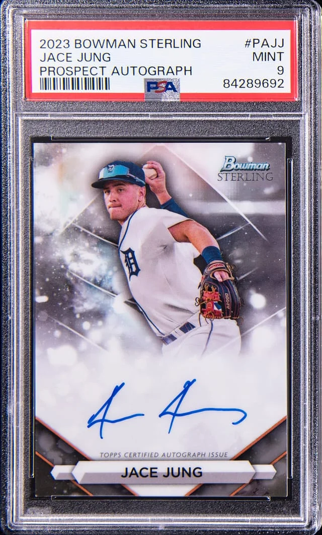 2023 Bowman Sterling Jace Jung Prospect Autographs #PAJJ card image