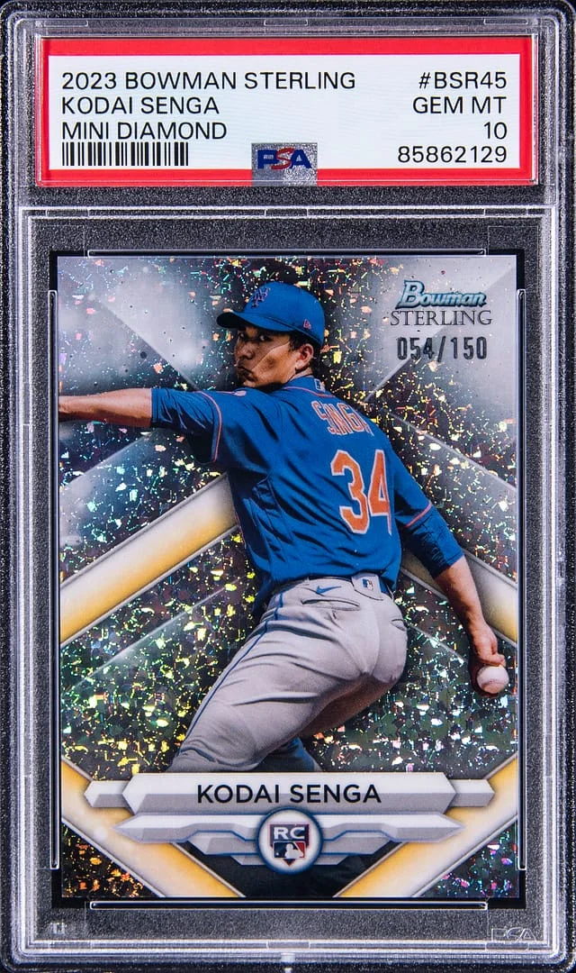 2023 Bowman Sterling Kodai Senga Mini Diamond #BSR45 card image