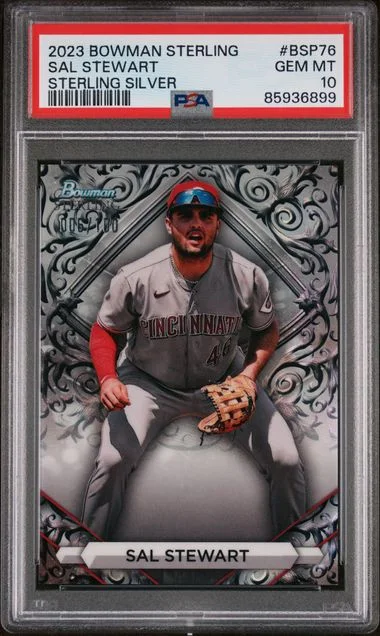2023 Bowman Sterling Sal Stewart Sterling Silver #BSP76 card image