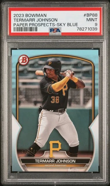 2023 Bowman Termarr Johnson Paper Prospects #BP88 card image