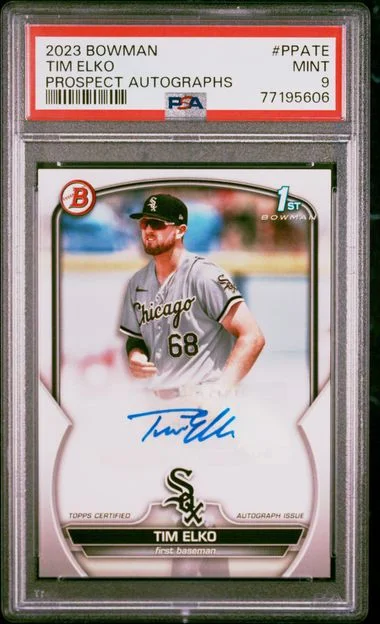 2023 Bowman Tim Elko Prospect Autographs #PPATE card image