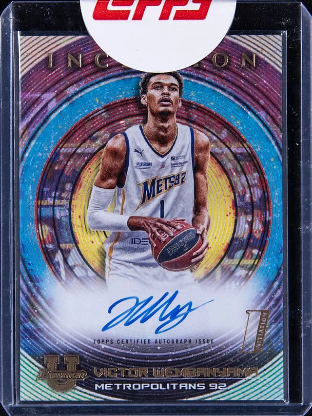 2023 Bowman University Victor Wembanyama Inception Autograph #BIA-VW card image