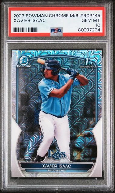 2023 Bowman Xavier Isaac Mega Box Chrome #145 card image