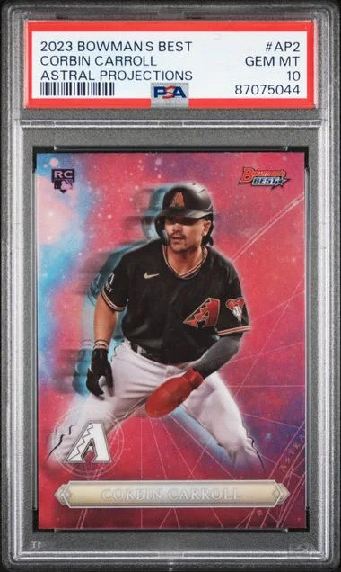 2023 Bowman's Best Corbin Carroll Astral Projections #AP2 card image
