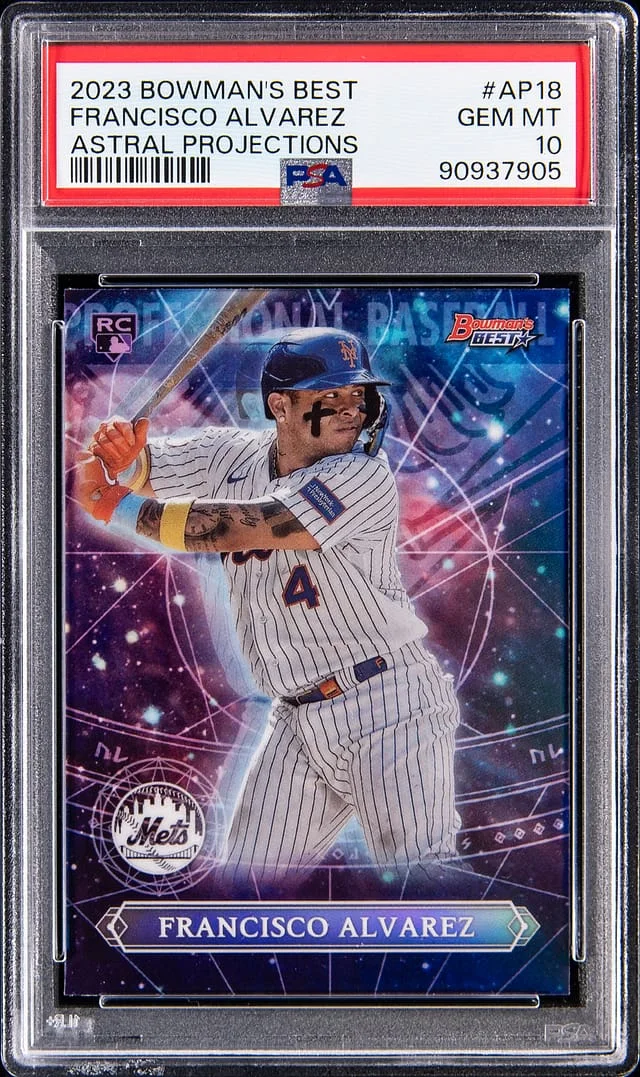 2023 Bowman's Best Francisco Alvarez Astral Projections #AP-18 card image