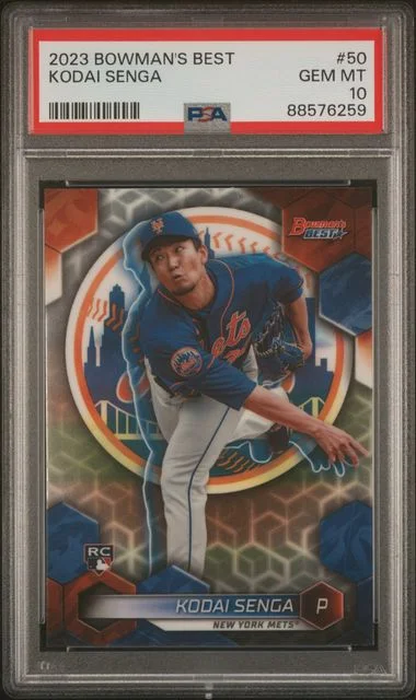 2023 Bowman's Best Kodai Senga #50 card image