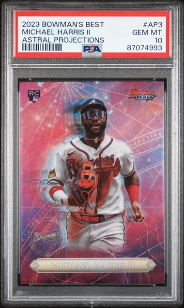 2023 Bowman's Best Michael Harris II Astral Projections #AP3 card image