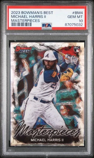 2023 Bowman's Best Michael Harris II Bowman Masterpieces #BM4 card image