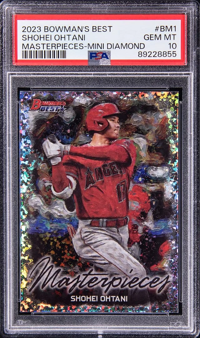 2023 Bowman's Best Shohei Ohtani Bowman Masterpieces #BM1 card image