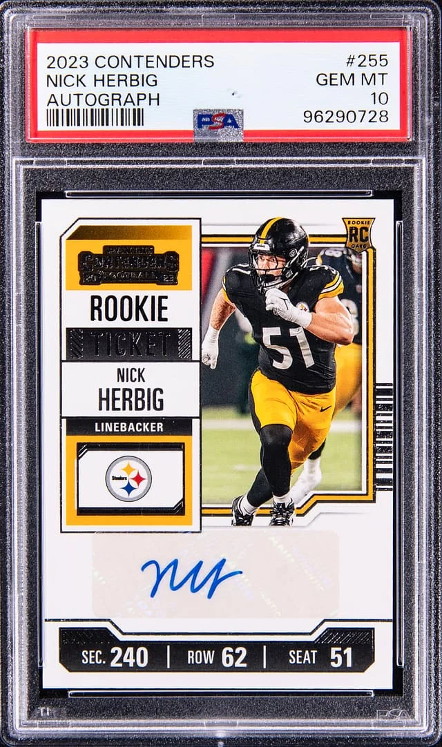 2023 Contenders Nick Herbig Autograph #255 card image