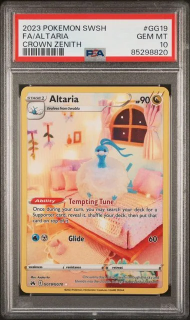 2023 Crown Zenith Altaria #GG19 Unlisted card image