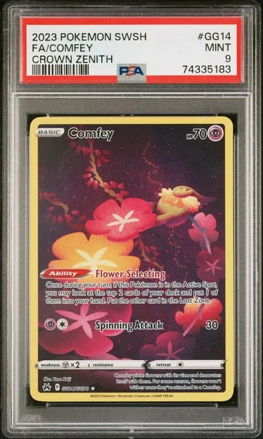 2023 Crown Zenith Comfey #GG14 Unlisted card image