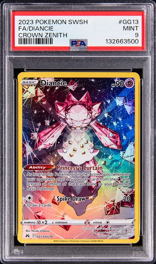 2023 Crown Zenith Diancie #GG13 Unlisted card image