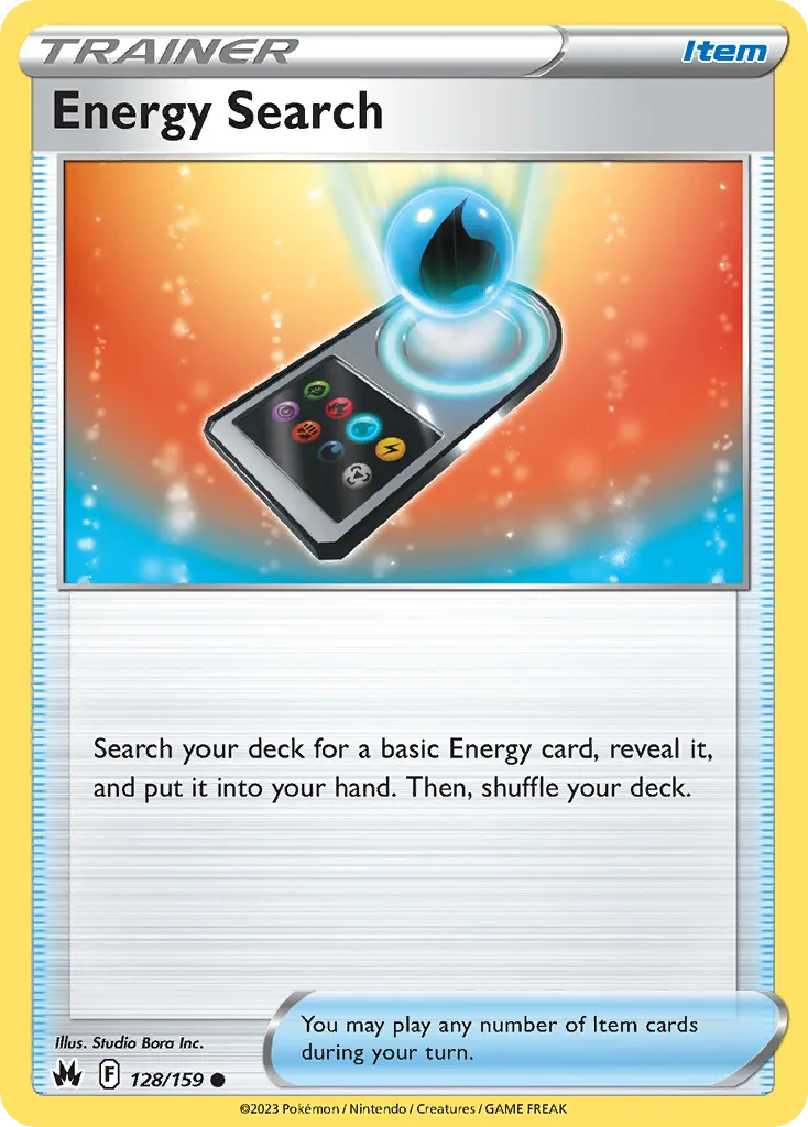 2023 Crown Zenith Energy Search Common #128/159 Common card image