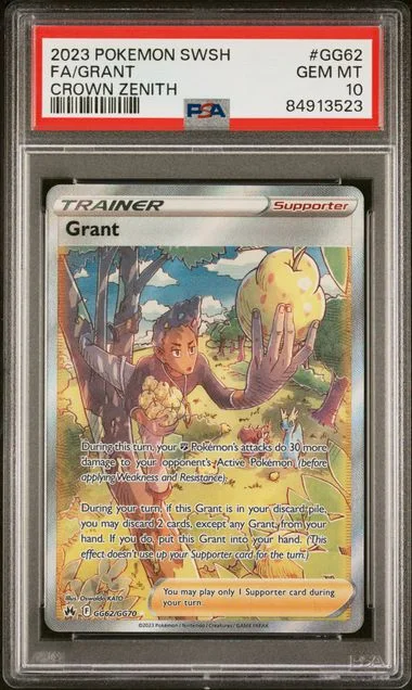 2023 Crown Zenith Grant #GG62 Unlisted card image