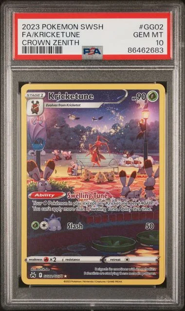 2023 Crown Zenith Kricketune #GG02 Unlisted card image