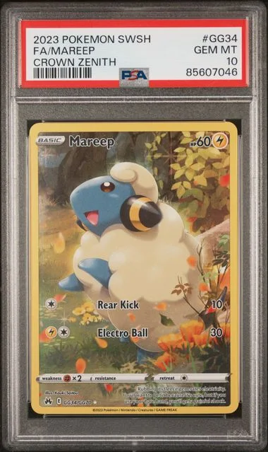 2023 Crown Zenith Mareep #GG34 Unlisted card image