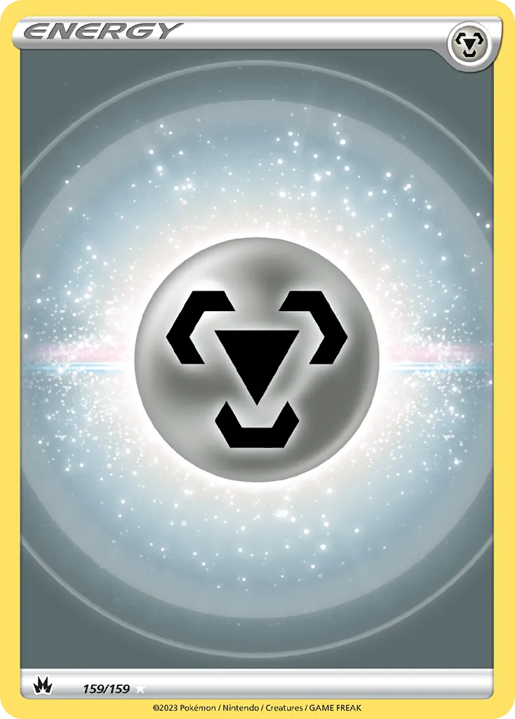 2023 Crown Zenith Metal Energy #159/159 Rare Ultra card image