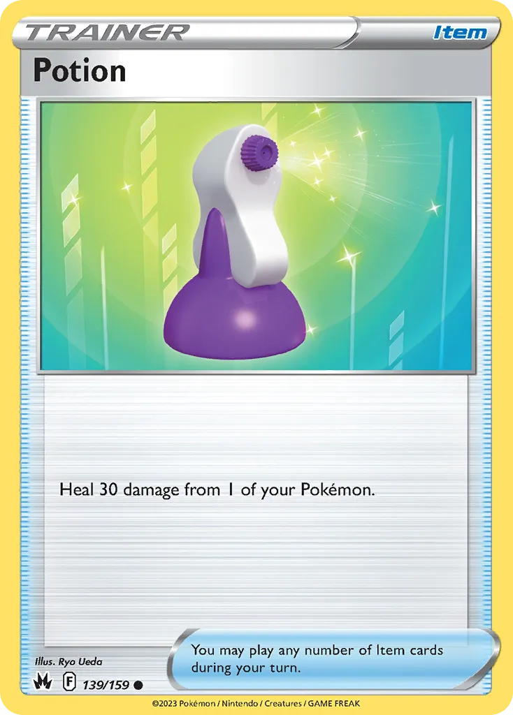 2023 Crown Zenith Potion Common #139/159 Common card image