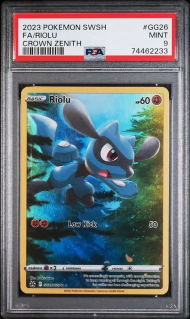 2023 Crown Zenith Riolu #GG26 Unlisted card image