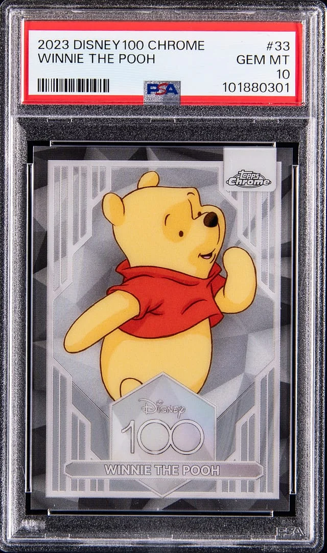 2023 Disney 100 Chrome Winnie The Pooh #33 card image