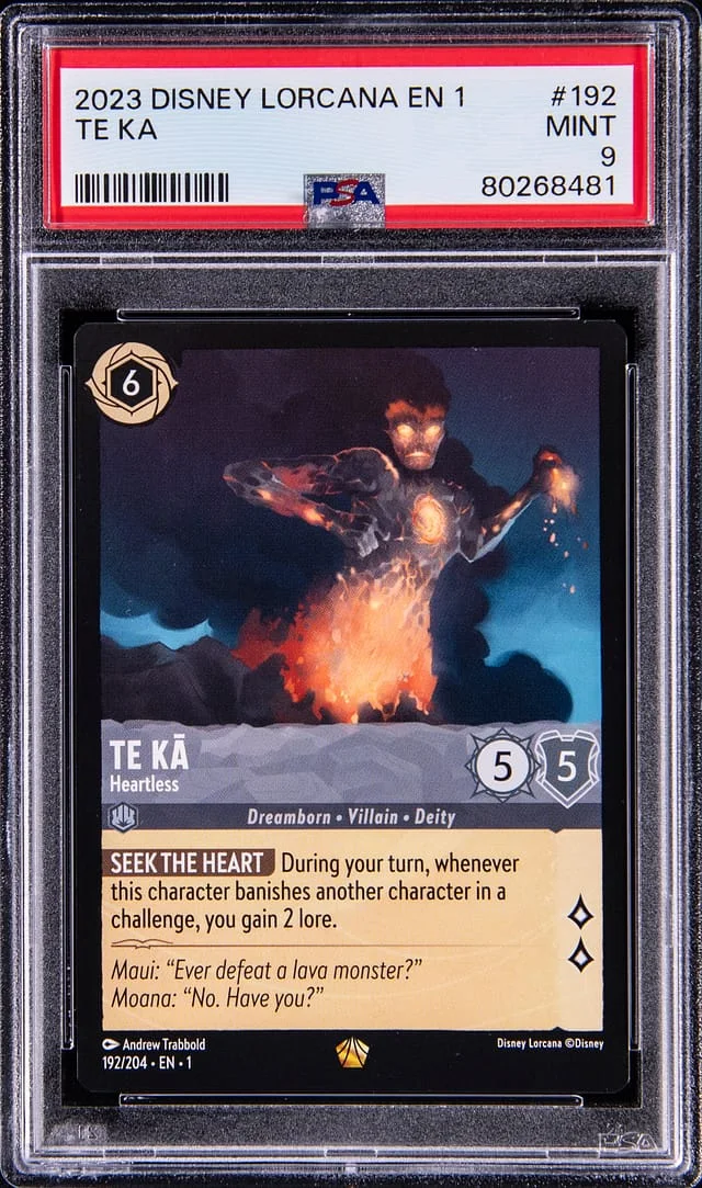 2023 Disney Lorcana EN 1 The First Chapter Te Ka, Heartless #192 card image