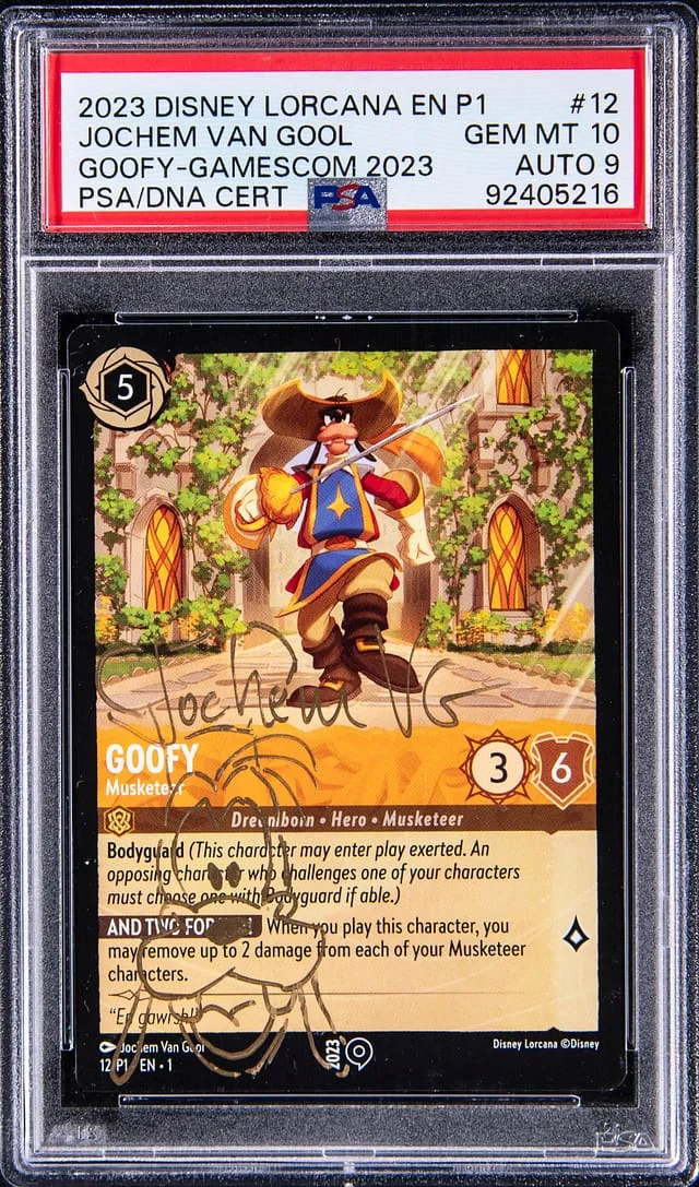 2023 Disney Lorcana Gamescom 2023 Promo Goofy #12 card image