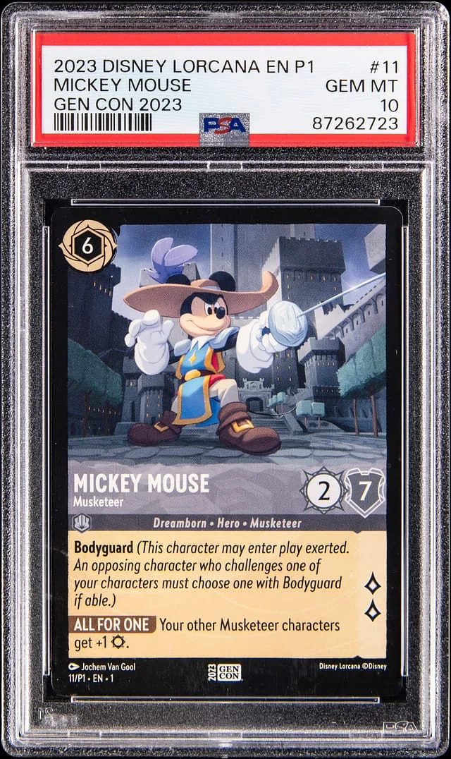2023 Disney Lorcana Gen Con 2023 Mickey Mouse #11 card image