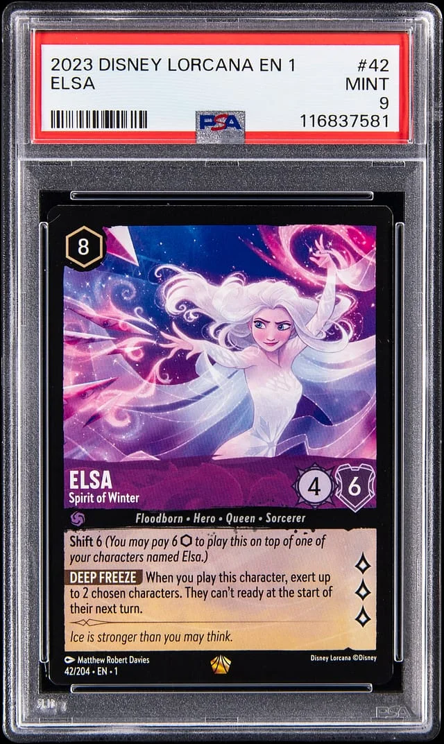 2023 Disney Lorcana The First Chapter Elsa #42 card image