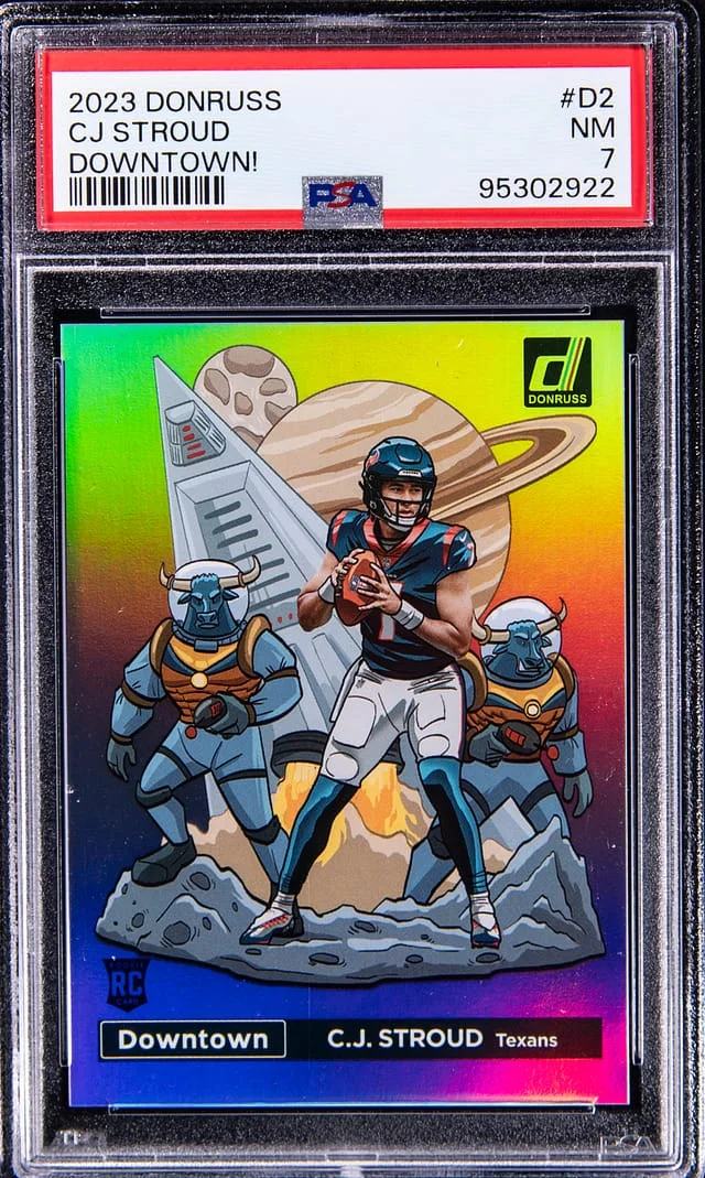 2023 Donruss C.J. Stroud Downtown! #D2 card image
