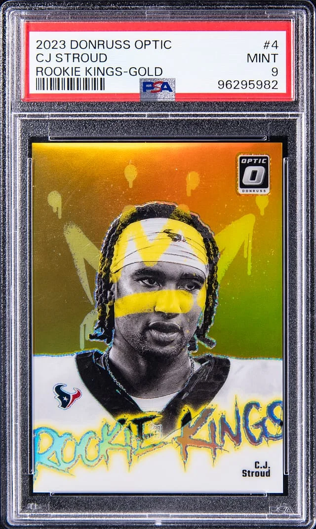 2023 Donruss Optic CJ Stroud Kings-Gold #4 card image
