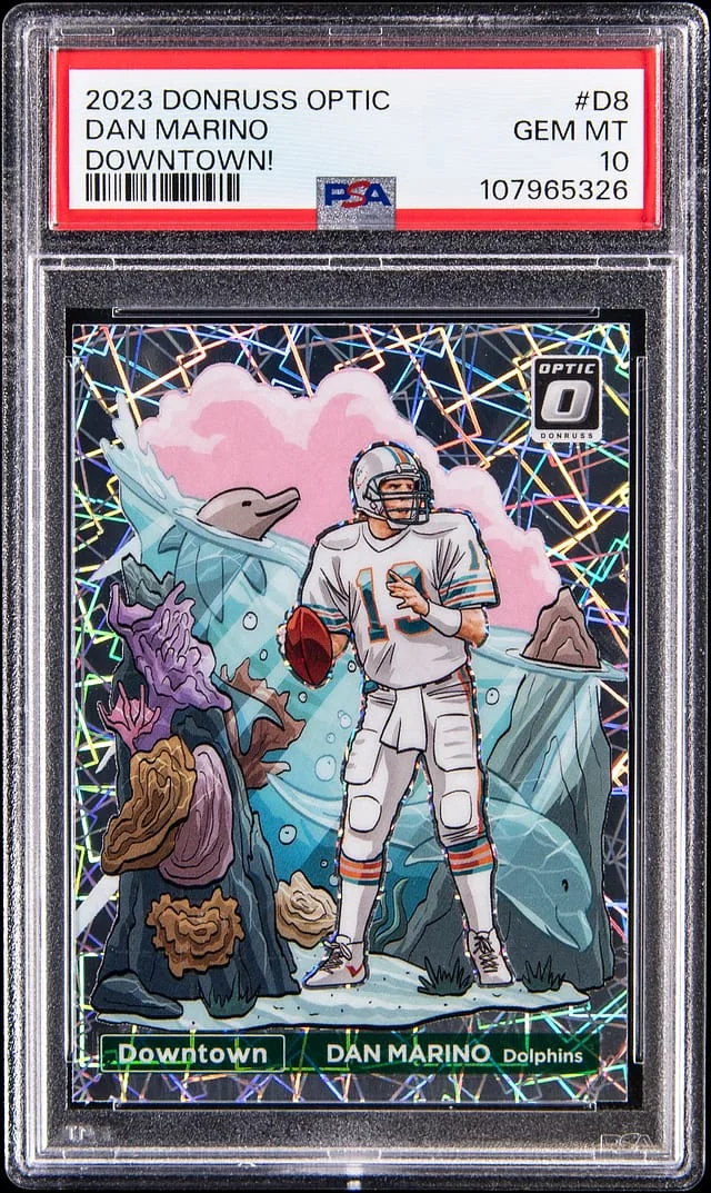2023 Donruss Optic Dan Marino Downtown! #D-8 card image