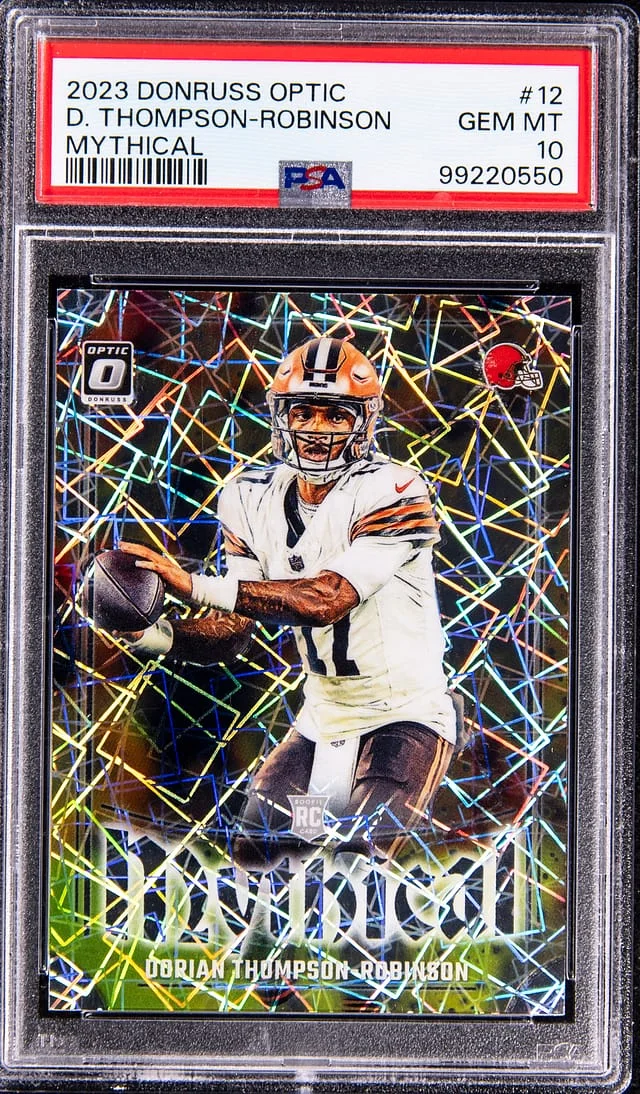 2023 Donruss Optic Dorian Thompson-Robinson Mythical #112 card image