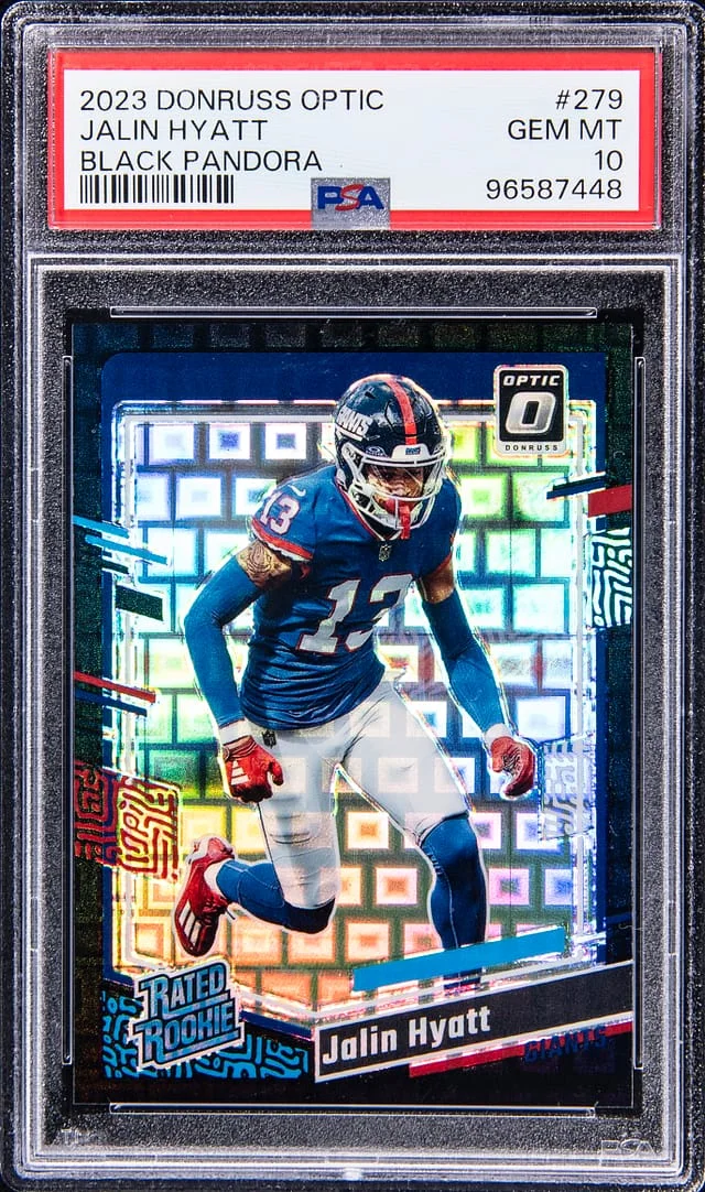 2023 Donruss Optic Jalin Hyatt Black Pandora #279 card image