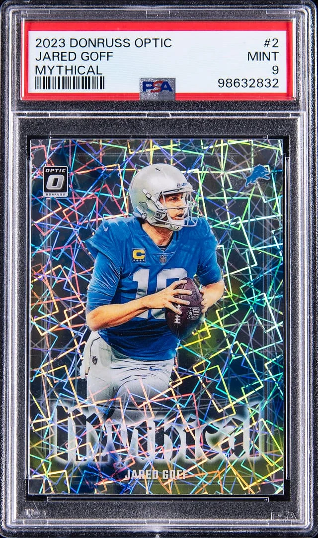 2023 Donruss Optic Jared Goff Mythical #2 card image