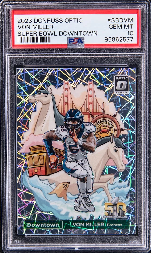 2023 Donruss Optic Von Miller Super Bowl Downtown #SBD-VM card image