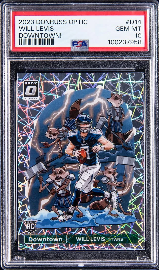 2023 Donruss Optic Will Levis Downtown! #D-14 card image