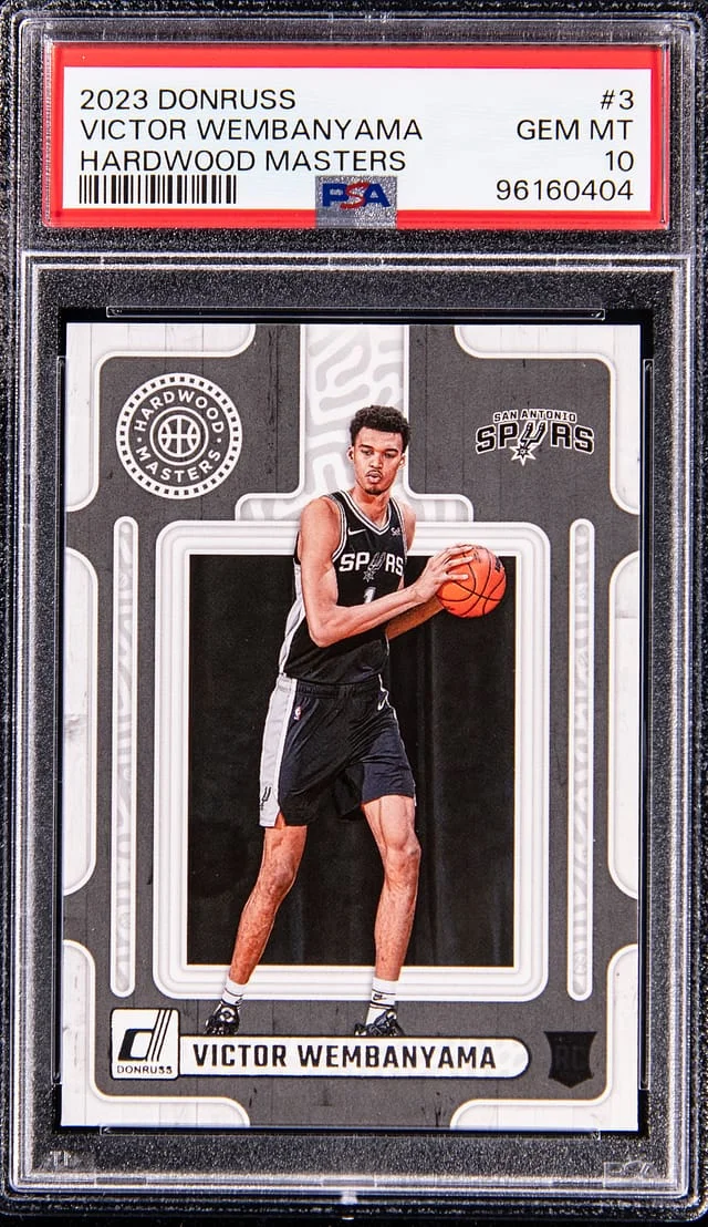 2023 Donruss Victor Wembanyama Hardwood Masters #3 card image