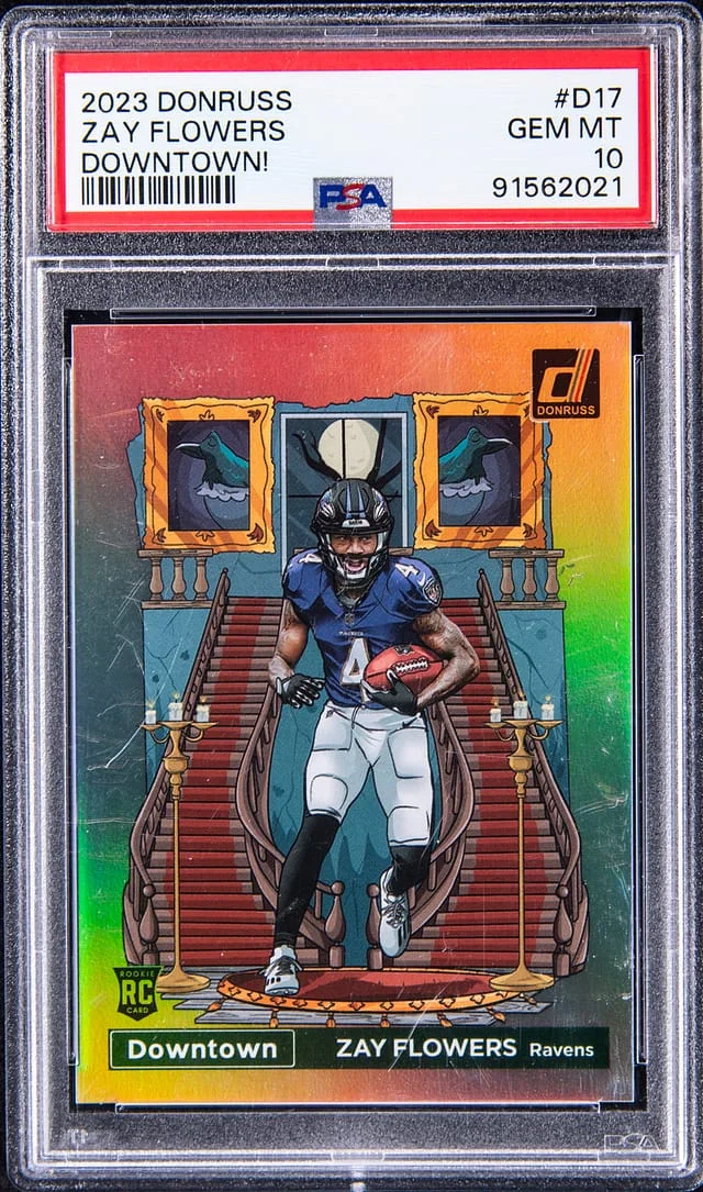 2023 Donruss Zay Flowers Downtown! #D-17 card image