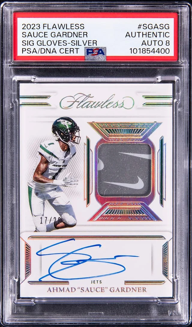 2023 Flawless Sauce Gardner Signature Gloves #SGASG card image