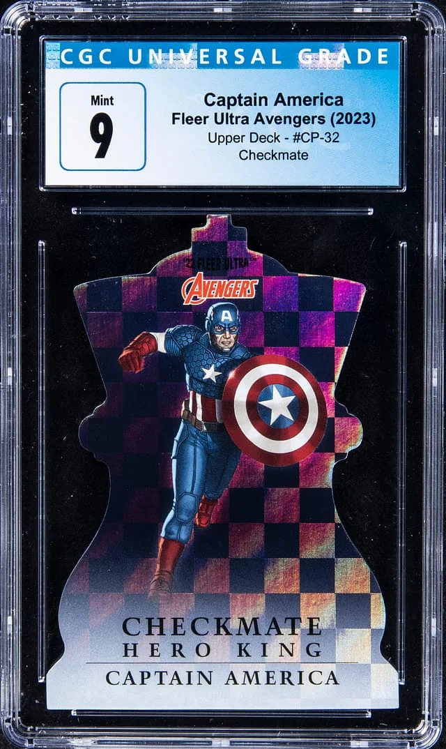 2023 Fleer Ultra Avengers Captain America Checkmate #CP-32 card image