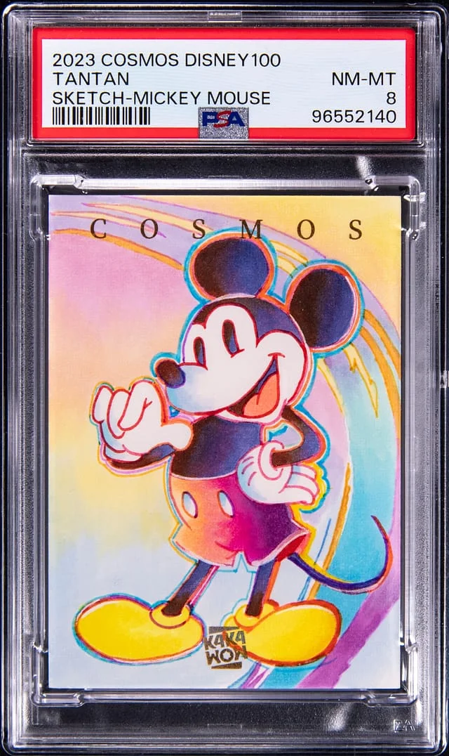 2023 Kakawow Cosmos Disney100 All-Star Cosmos Sketch Card Mickey Mouse, #CDQ-HD-01 card image