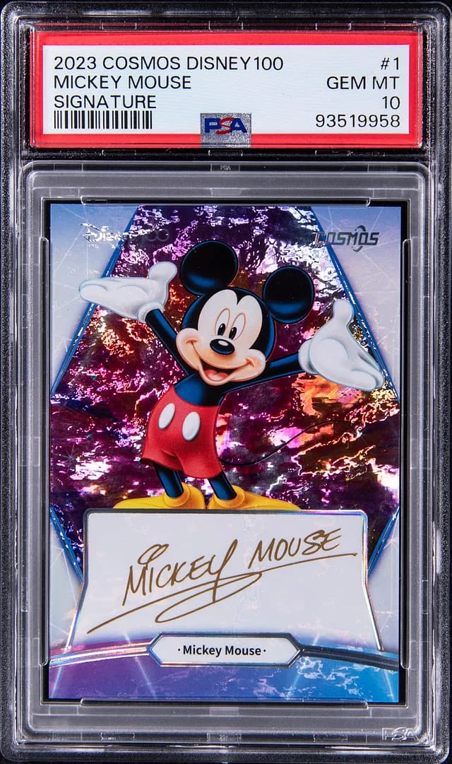 2023 Kakawow Cosmos Disney100 All-Star Signatures Mickey Mouse #CDQ-IA-01 card image